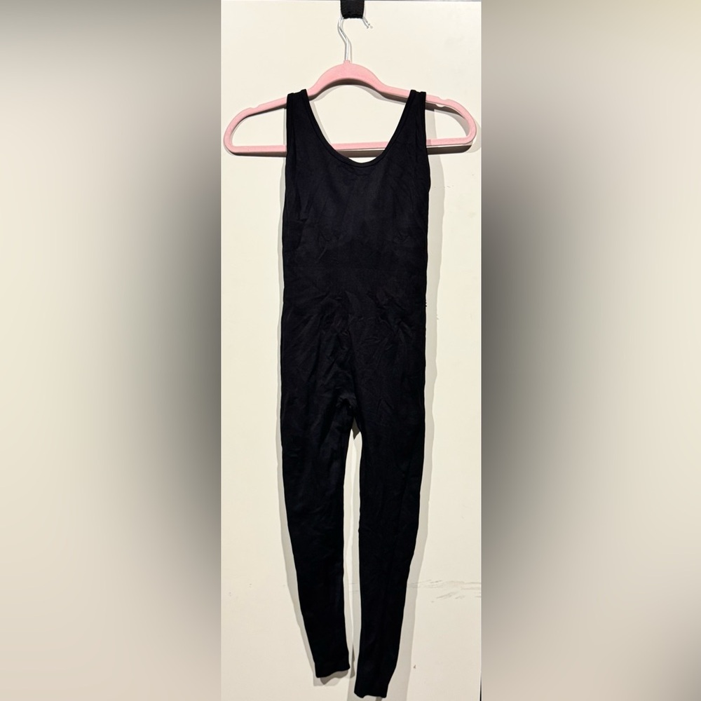 Black Workout Jumpsuit